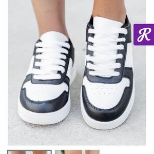 Black and White Sneakers